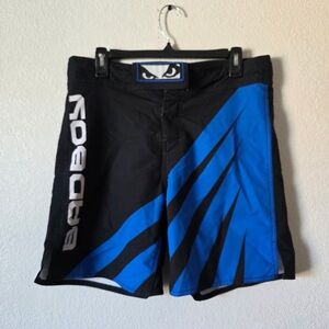 Black and Blue bad boy shorts